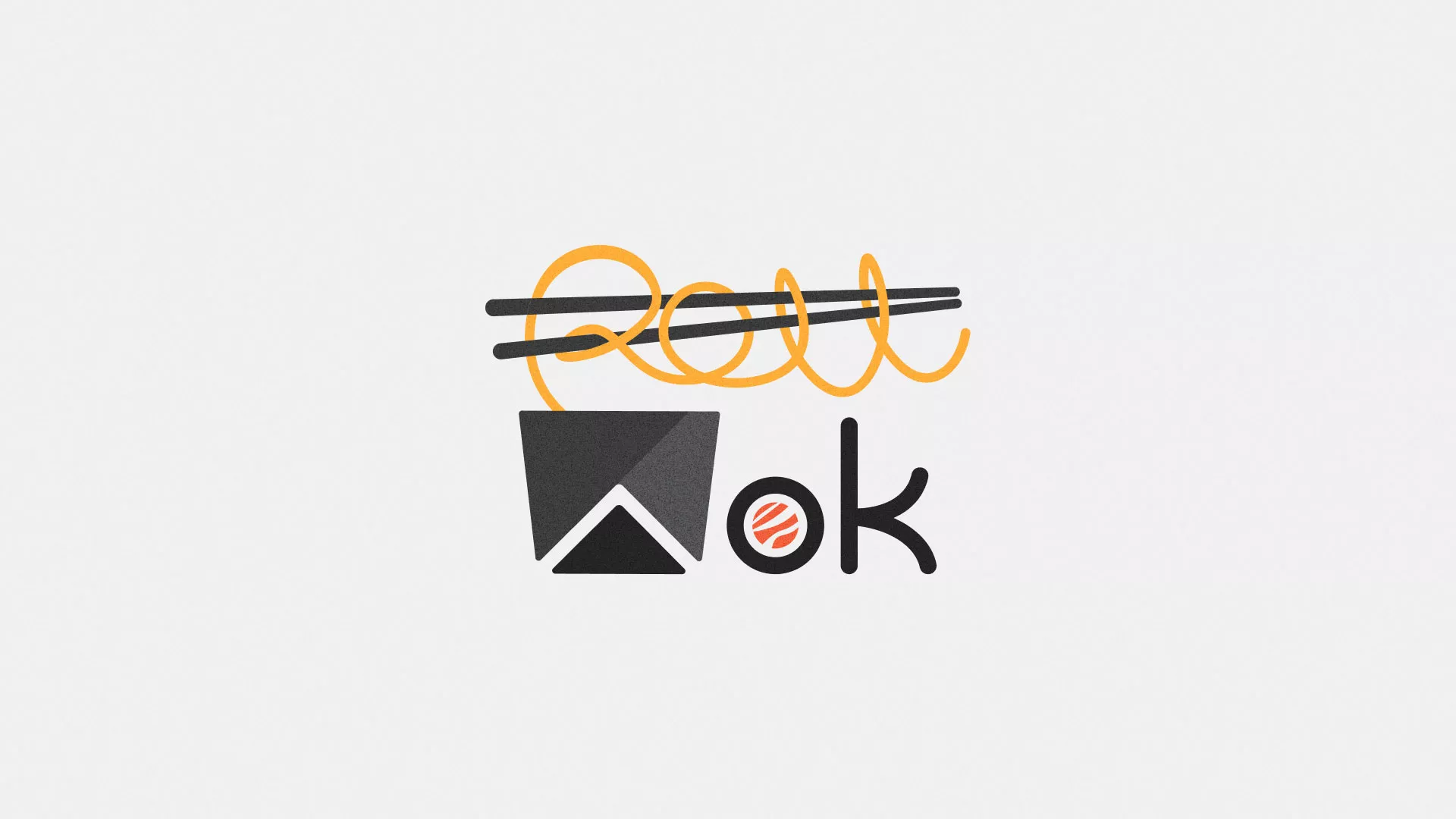 Разработка логотипа в Курганинске для суши-бара «Roll Wok Club» Разработка логотипа в Курганинске для суши-бара «Roll Wok Club»